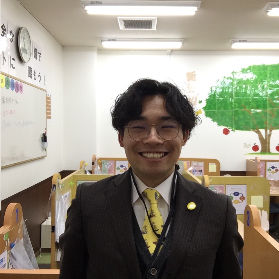 新田辺教室長 川上 遼